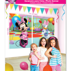Escenario para fotos Minnie Mouse