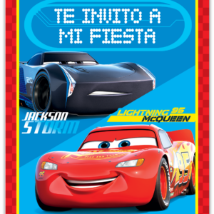 Invitación Cars