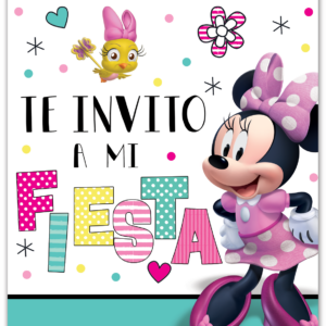 Invitaciones Minnie Mouse