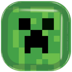 Plato cuadrado Minecraft