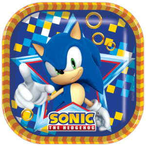 Plato cuadrado Sonic