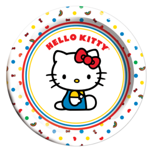 Plato pastelero Hello Kitty