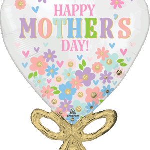 SATIN HMD DAISY CHAIN BOW