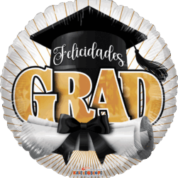 FELICIDADES GRAD DIPLOMA CON MOÑO