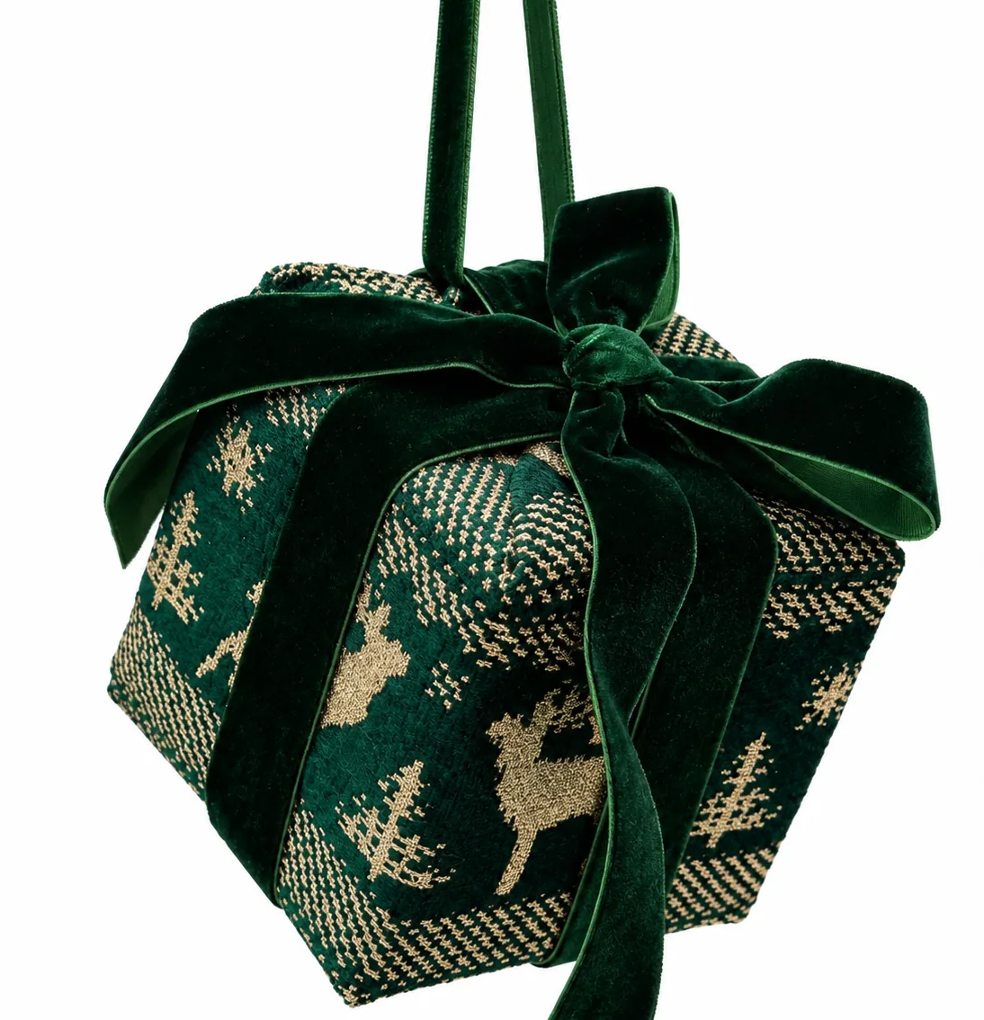 CAJITA DE REGALO MINI VERDE