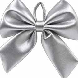 MOÑO MEDIANO METALICO PLATA