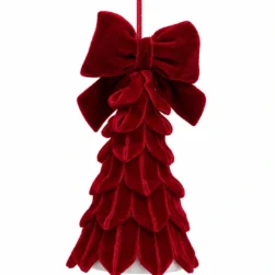 PINO MINI CON MOÑO ROJO